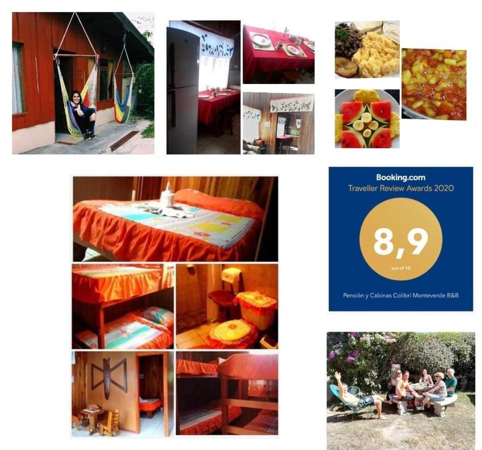Pension Y Cabinas Colibri B&B Costa Rica Monteverde ภายนอก รูปภาพ